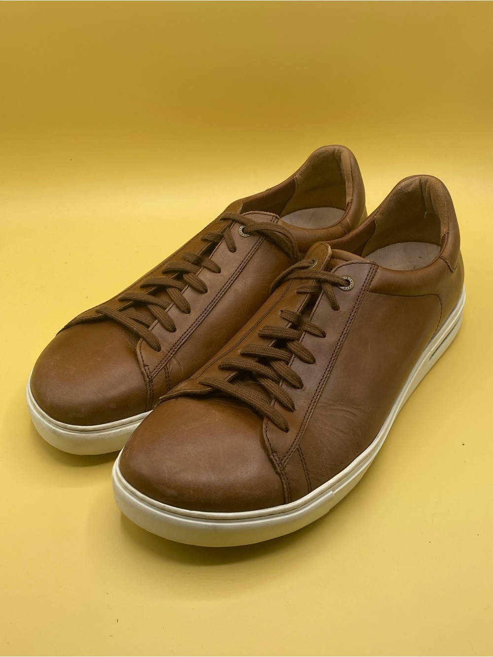 Birkenstock Bend Low Leather sneakers in cognac - Picture 4 of 5